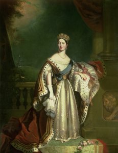 ビクトリア女王（1819-1901）1867 作： Jacob Thompson