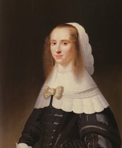 女性の肖像 作： Jacob Willemsz Delff
