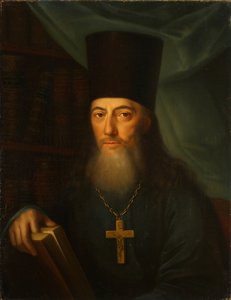 作家の肖像 Ioann Ioannovich Krasovsky 1746-1811, 1819