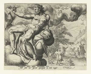 空気のエレメント 空気 (オブジェクトのタイトル) The Four Elements (シリーズタイトル) 作： Jacob de Gheyn (II) (attributed to)