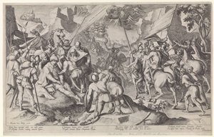 パウロの回心 作： Jacob de Gheyn (II) (attributed to workshop of)
