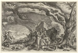魔女の安息日 作： Jacob de Gheyn (II) (attributed to workshop of)
