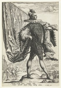 Peascod Doubletsの役員 ヴァンドリッグ 作： Jacob de Gheyn (II)