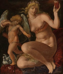 ヴィーナスとアモール 作： Jacob de Gheyn (II)
