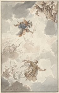大天使ミカエルが竜を倒す 作： Jacob de Wit