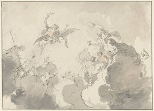 天井画のデザイン 作： Jacob de Wit