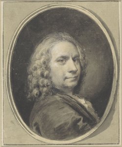 ヤコブ・デ・ウィットの自画像 作： Jacob de Wit