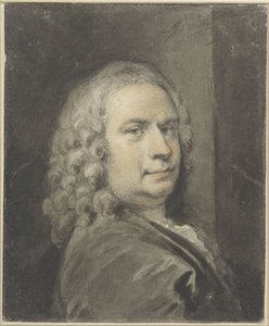 ヤコブ・デ・ウィットの自画像 作： Jacob de Wit