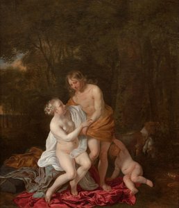 ヴィーナスとアドニス 作： Jacob or Jacques van Loo
