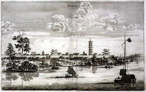 Kiangsi、中国のオランダ大使館の記録より 作： Jacob van Meurs