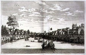 Tiencienwey、中国へのオランダ大使館の記述より 作： Jacob van Meurs