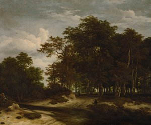 グレートフォレスト、c。 1660 作： Jacob van Ruisdael