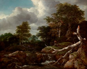Waldszene 作： Jacob van Ruisdael