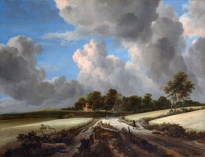 麦畑 作： Jacob van Ruisdael