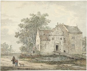 BetuweのIJzendoorn城 作： Jacob van Strij