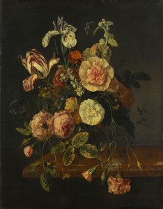 花のある静物 作： Jacob van Walscapelle (attributed to)