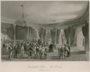 バッキンガム宮殿、図書館、外国の堤防 作： Jacob van der Heyden