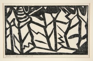 公園のシーン 作： Jacoba van Heemskerck van Beest