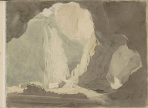 チボリの滝 作： Jacobus Everhardus Josephus van den Berg