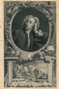 アレキサンダーポープ 作： Jacobus Houbraken