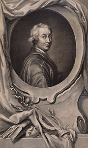 ジョン・ドライデン、イギリスの詩人および劇作家、c1743 1894 作： Jacobus Houbraken