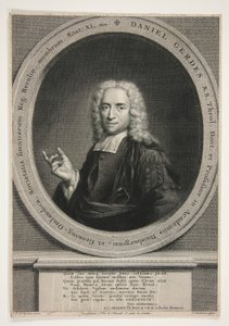 J.M.クインクハートにちなんだダニエル・ゲルデスの肖像 作： Jacobus Houbraken