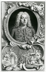 ジョージフレデリックヘンデルの肖像、1768年
