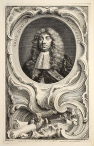 ローダーデール公デュークジョンの肖像画。ナップトン、ロンドン1742 作： Jacobus Houbraken