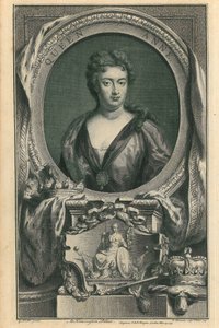 アン女王 作： Jacobus Houbraken
