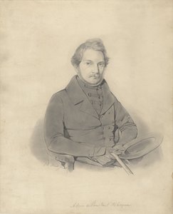 エイドリアン・バロン・ド・コンスタント・レベックの肖像 作： Jacobus Ludovicus Cornet