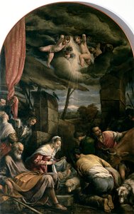 羊飼いの礼拝、ヤコポ・バッサーノ作（1510～1592年頃）
