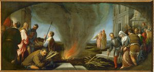 火あぶりにされるタマル