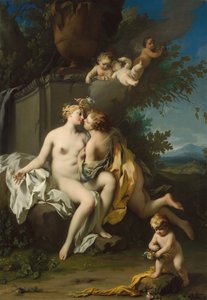 フローラとゼファー、1730年代。