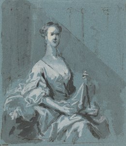 女性の肖像 作： Jacopo Amigoni