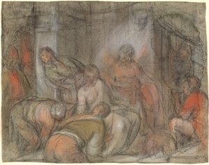 キリストの嘲笑 作： Jacopo Bassano
