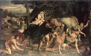不明な画像 作： Jacopo Bassano