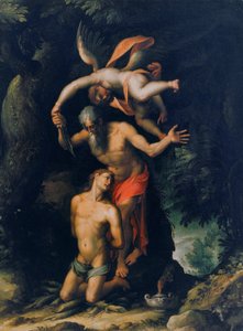 アイザックの犠牲 作： Jacopo Ligozzi