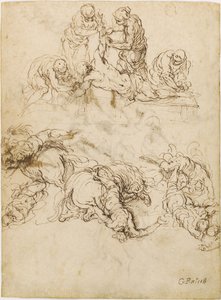 聖バーソロミューの殉教。 聖パウロの回心 作： Jacopo Palma il Giovane