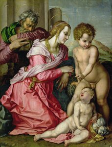 聖家族 作： Jacopo Pontormo