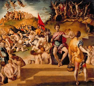 テーベ軍団の殉教 作： Jacopo Pontormo