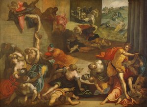イノセントの虐殺 作： Jacopo Robusti Tintoretto