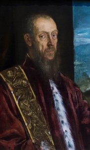 ヴィンチェンツォ・モロシーニの肖像 1575-80年頃 油彩・カンヴァス