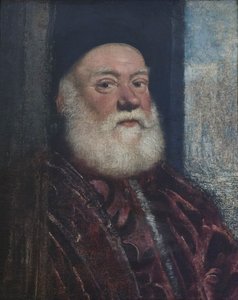 老人の肖像 1575年頃 油彩・カンヴァス 作： Jacopo Robusti Tintoretto