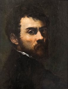 若い頃の自画像 作： Jacopo Robusti Tintoretto