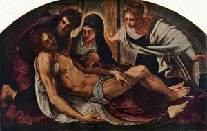 沈着、1563年、1930年。 作： Jacopo Robusti Tintoretto