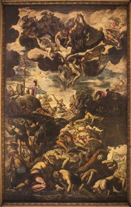 真ちゅう製の蛇の勃起、1576。 作： Jacopo Robusti Tintoretto