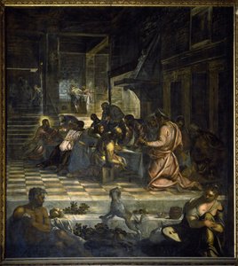 最後の晩餐 作： Jacopo Robusti Tintoretto