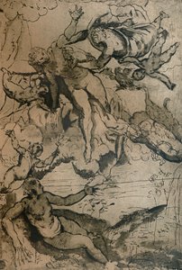 天の川の起源、c1575 1932。 作： Jacopo Robusti Tintoretto