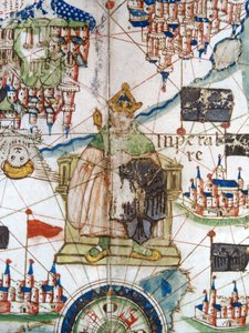 神聖ローマ皇帝、ヨーロッパのルネッサンス地図の詳細、ヤコポ・ルッソ