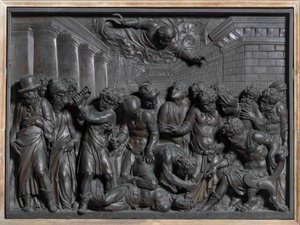 奴隷の奇跡聖マルコの奇跡、1541年。 作： Jacopo Sansovino